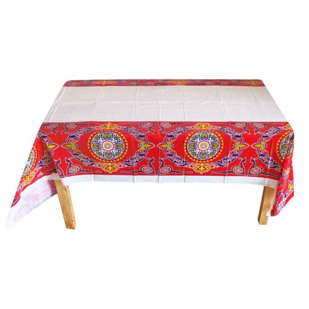 Ramadan Eid Mubarak Reuseable Plastic Party Tableware Turkey